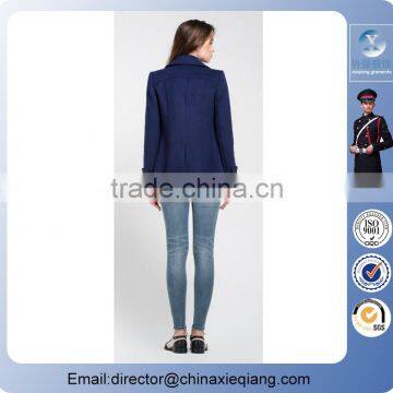 2016 Fashion Young Lady Short Trench Coat Winter Coat