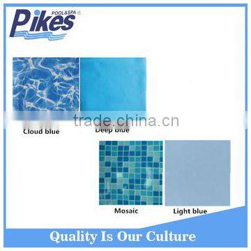 pool accessories colorfui print swimming pool liner PVC liner