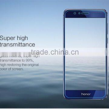 HUYSHE cell phone accessories tempered glass anti-broken screen 0.3mm protector for Huawei Honor 8