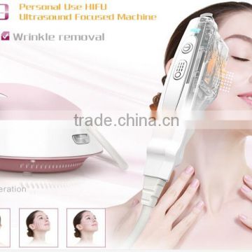 CE approved hifu face lift/high intensity focused ultrasound hifu