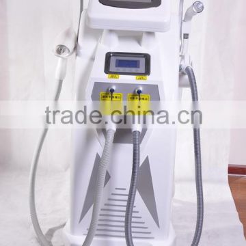 2015 effective Vertical IPL SHR&E-light beauty equipment hair removal equipment&machine with CE GIE-88