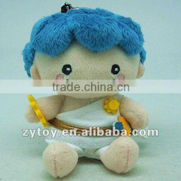 2016 wholesale custom pretty soft Apollo plush keychain