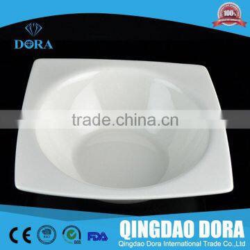 2016 beautiful personalized porcelain plate ,hotel porcelain plate