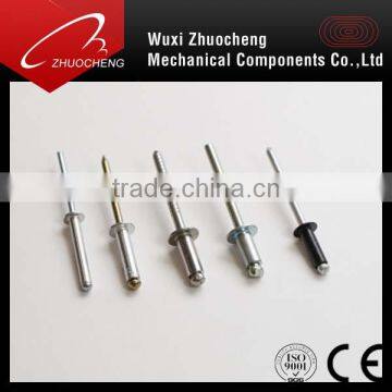 Stainless steel/Aluminum DIN7337 blind rivet