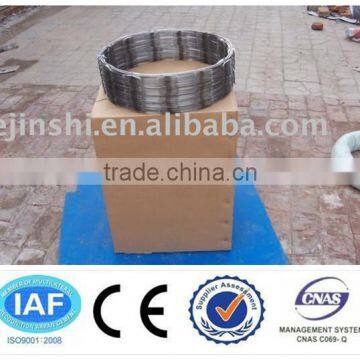 500 mm roll diameter hot dipped galvanized razor wire for prison