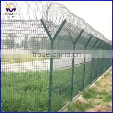 Dark Green Wire Mesh Fence for Boundary Wall for Railway photo-6