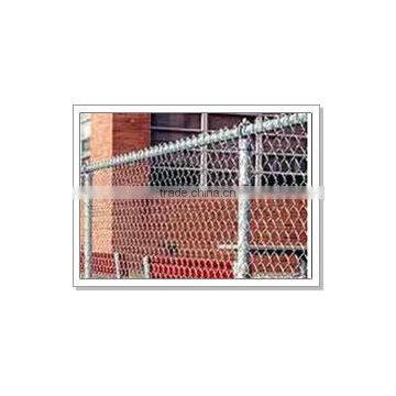 galvanized fence