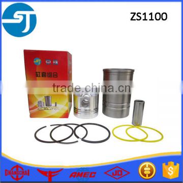 Water cooling diesel engine ZS1100 cylinder liner and piston kit