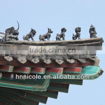 Chinese classical roof ornament for antique style building