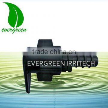 Agriculture layflat hose drip pipe universal plastic adaptor