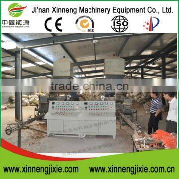 Mechanical stamping type Biomass charcoal briquette production line