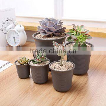 Cheap Plastic Flower Pot With Tray photo-2