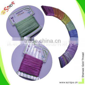 3mm color rope, pp colored braided rope