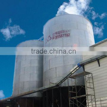 Hot-galvanized silo