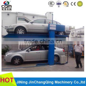Two Levels Parking Equipment, Double Post Car Parking Lifting Device photo-4
