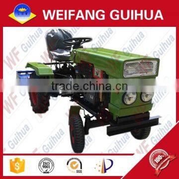 LHW 12 hp electric start mini tractor for farm