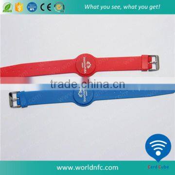 Waterproof RFID/NFC wristbands for NFC android tablet