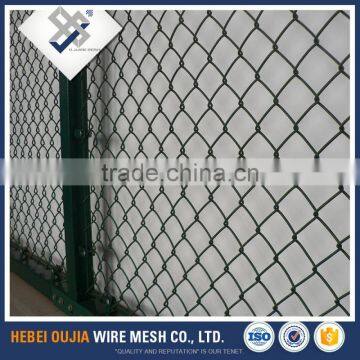 pvc galvanzied park chain link fence for road