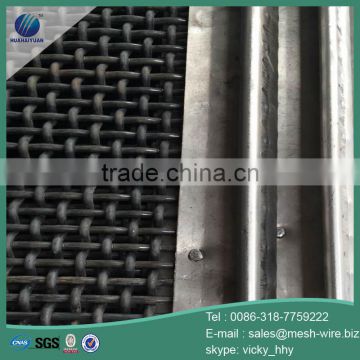 High quality 65 Mn gravel screen mining mesh