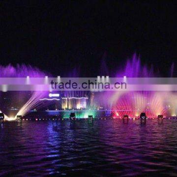 Fountain With Colorful Light photo-3