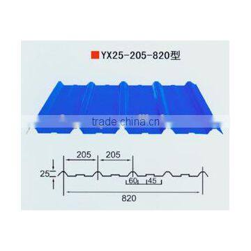 665/800/900mm Curve Galvanized Corrugated Metal Roofing Sheet