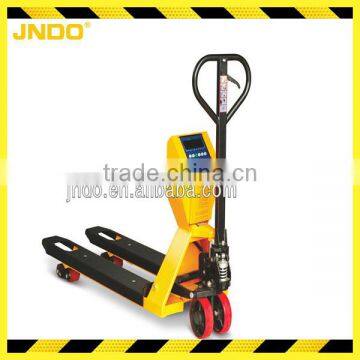 2.5ton manual weight visible pallet truck