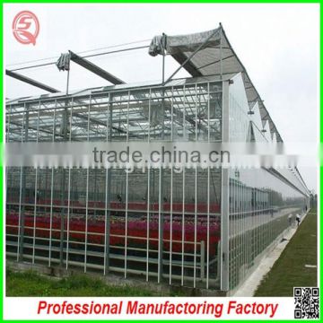 Best selling Easily installed venlo glass greenhouse with top quality