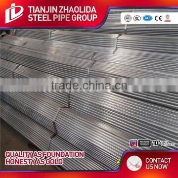 1 / 2 Inch - 4 Inch Dia Cold Rolled Pre Galvanized EERW Round Tubes for Fence Post photo-3