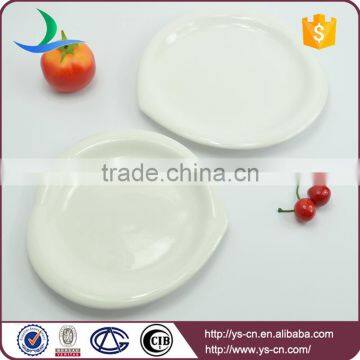 Wholesale Peach Heart Luxury Porcelain Dinner Plate photo-2