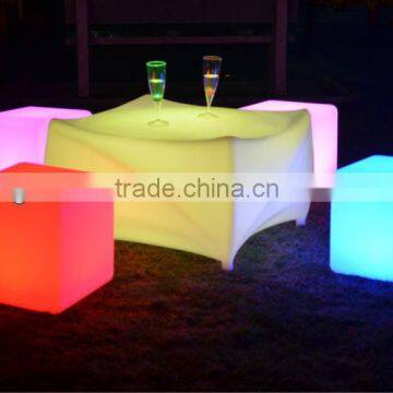 LED outdoor party table