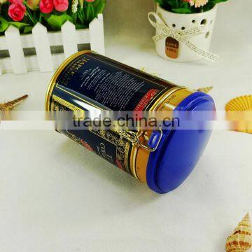 Custom Design Food Grade Round Metal Coffee Sugar Packaging Tin Canister photo-5