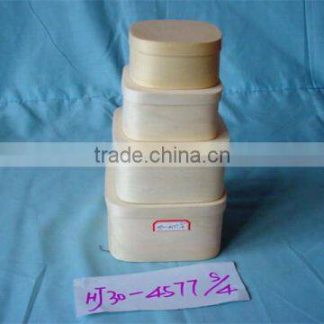 Lightweight Custom Heart Shape Wood Flower Gift Box photo-6