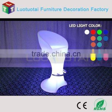 2015 New Design Modern 42'' High-grade Led Bar Stool High Back Wing Chair LED Light Stool Chair LTT-BS04 photo-2