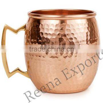 Hot Sale most selling mugs in America Copper Moscow Mule Mug 16 Ounce