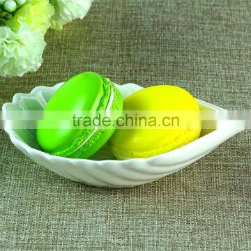 High Quality Cheap Restauraut White Decorative Porcelain Cake&Fruit DIshes Plate Set photo-2