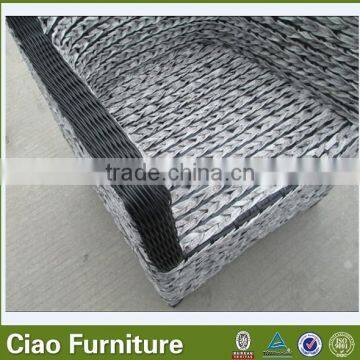 Modern Outdoor Wicker Furniture Rattan Sectional Sofa photo-4