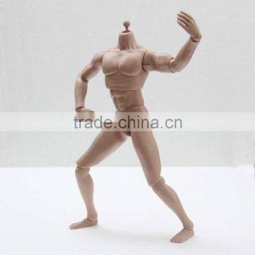 Custom 1/6 Scale 12 Inch Toys Action Figures Male Nude Body Muscular Bjd Doll,oem plastic action firgure bjd doll