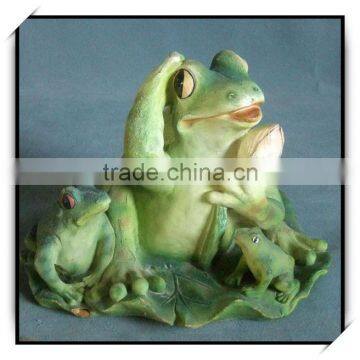 Gardening animal decoration - frog family