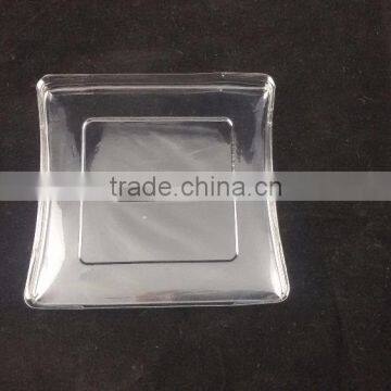 Plastic Lid for Ceramic Bowl,Disposable PET Lid for Ceramic Tablewares photo-2