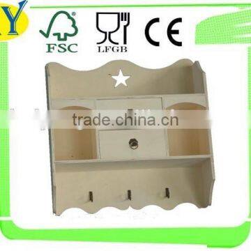 competitive price customized unfinished wooden wall hanger