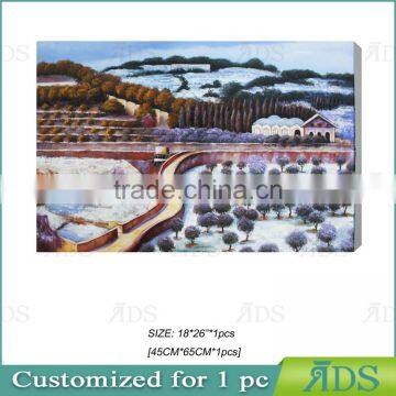 Handmade Modern Design Decorative Scenery Painting photo-4