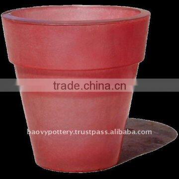 AAD Fiberglass lighting pot, fiberglass with light