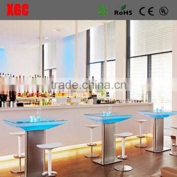 Hot Sale RGB Rechargeable Acrylic Luminous Plastic Led Furniture