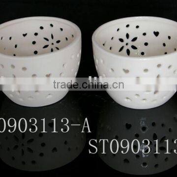 porcelain tealight holder