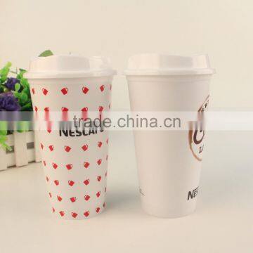 PP Material Wholesale Plastic Reusable Coffee Cups photo-5