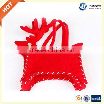 Pattern Design Felt Christmas Tree Decorations in Stock photo-2