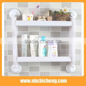 Plastic wall mounted bath jewelry holder unique cosmetic rack