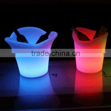 decorative plastic LED party ice cooler