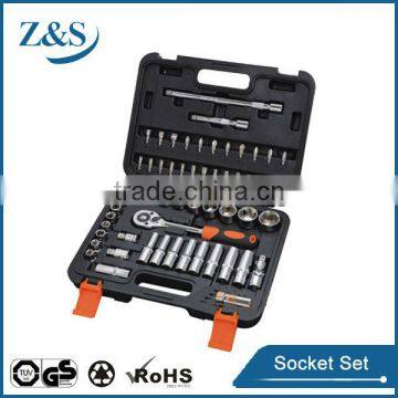 58 pcs auto repair use 1/2" High Quality Socket Tool Set Socket Wrench Set