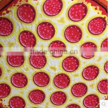 2017 Hotsell European Style Shawl and Fashion Pizza Beach Mat photo-4